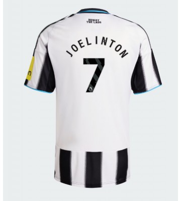 Newcastle United Joelinton #7 Replica Home Stadium Shirt 2025-26 Short Sleeve